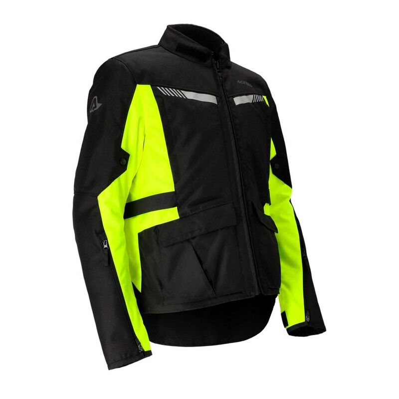 Chaqueta X-Trail Acerbis color negro y amarillo M