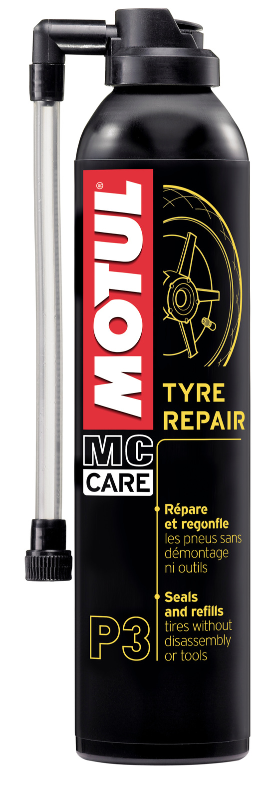 Reparador de pinchazos MOTUL P3 Tyre Repair