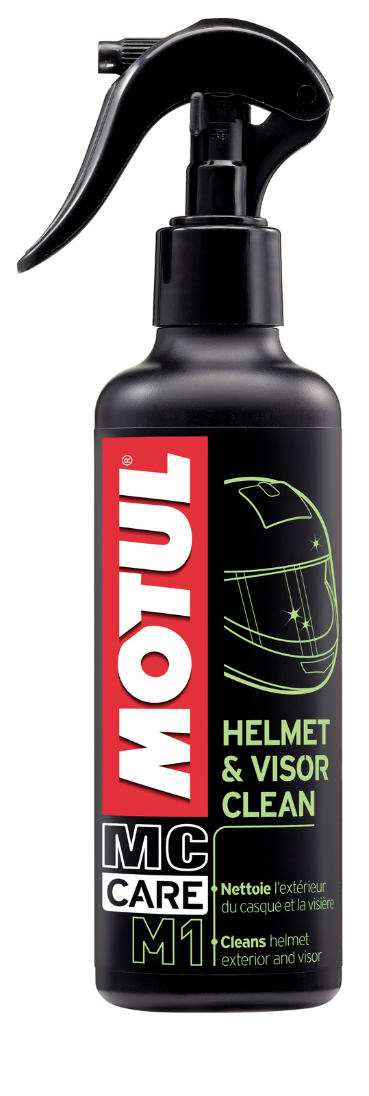 Limpiador cascos MOTUL M1 Visor Clean 0.250L