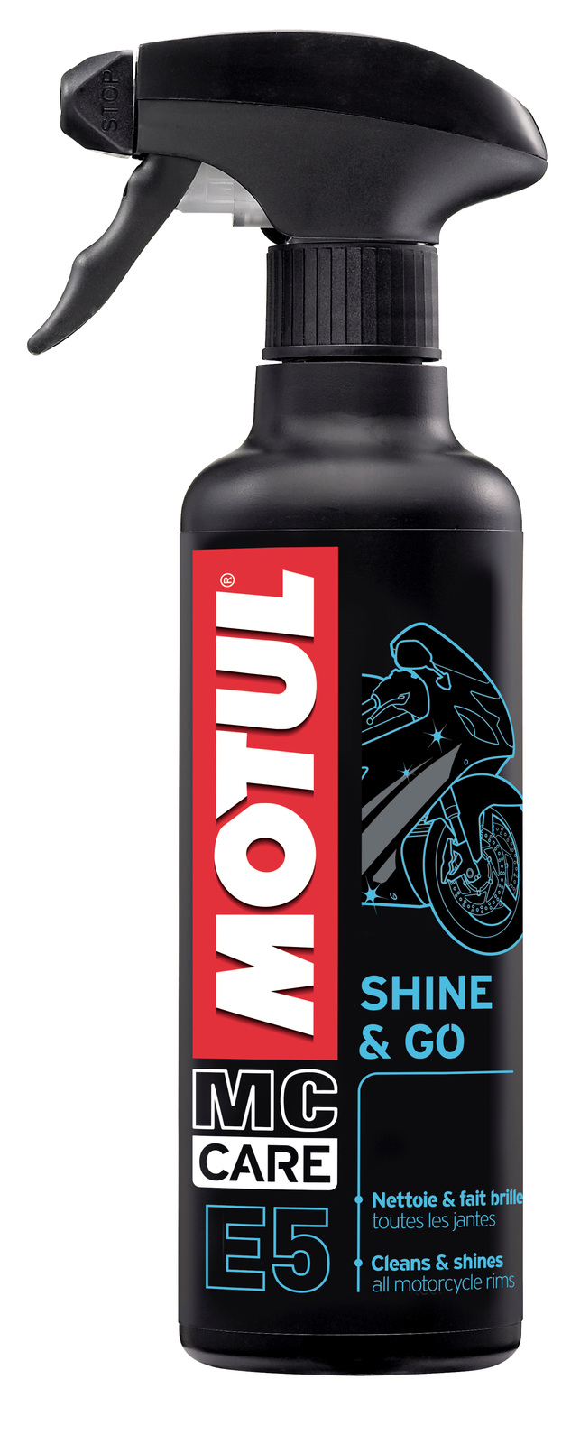 Abrillantador moto MOTUL E5 Shine Go 0.400L