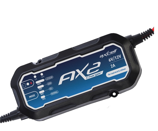 Cargador de Baterías moto  Axcell 