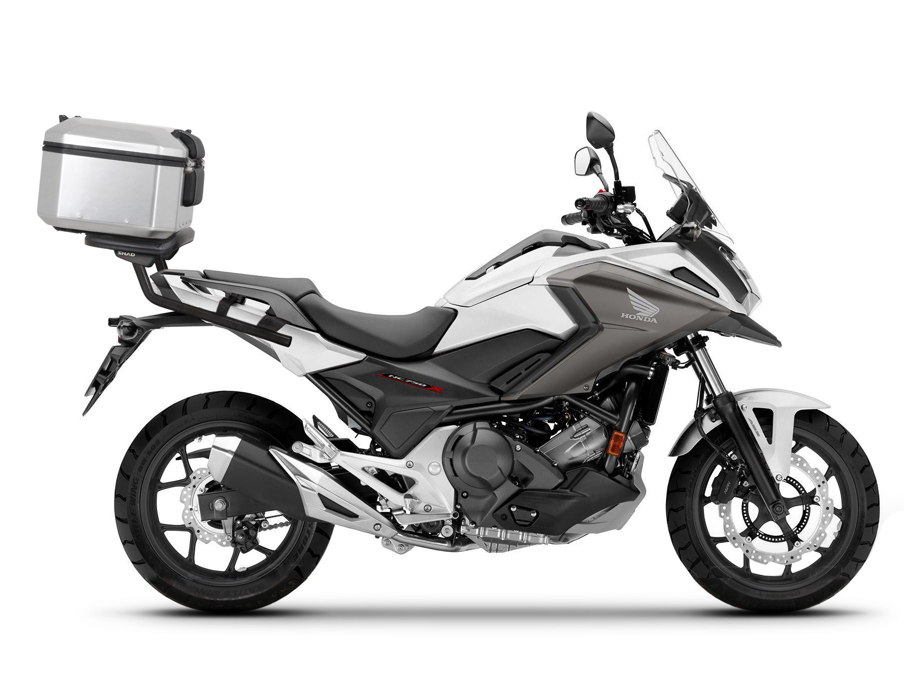 Fijación superior SHAD para maleta moto Honda