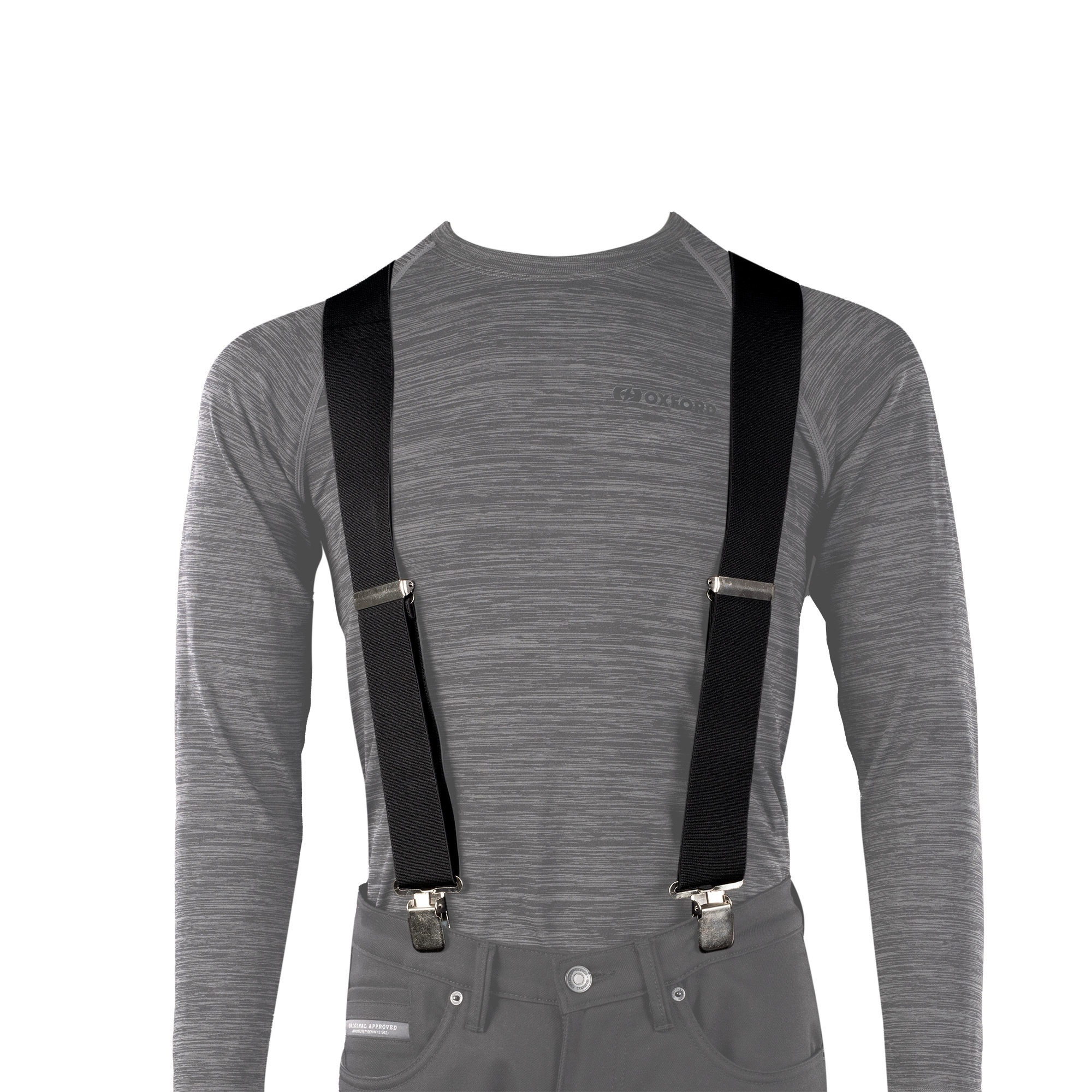 Tirantes moto Oxford Riggers CA050 negro 50 mm