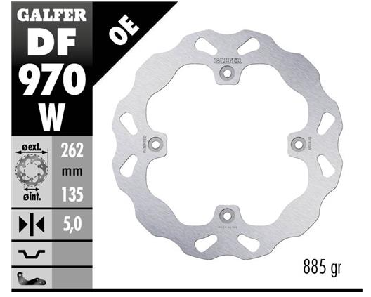Disco GALFER Brake Can AM Maverick X3 Delantero