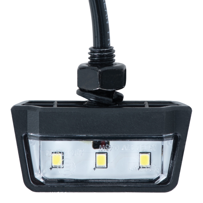 Luz de matrícula moto Oxford Halo LED  3 LEDs, E