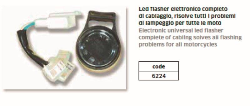 RELE PARA INTERMITENTES LED UNIV CON CABLES