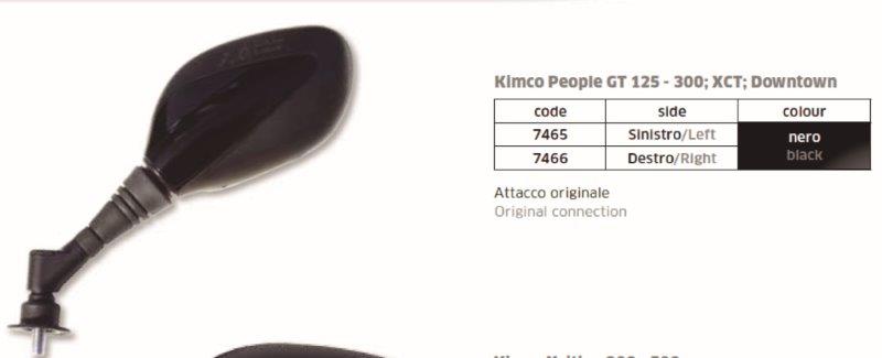 Espejo Kymco super dink 125 300 people izdo