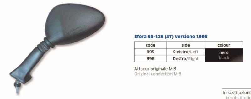 Piaggio sfera 50 125 dcho M.8