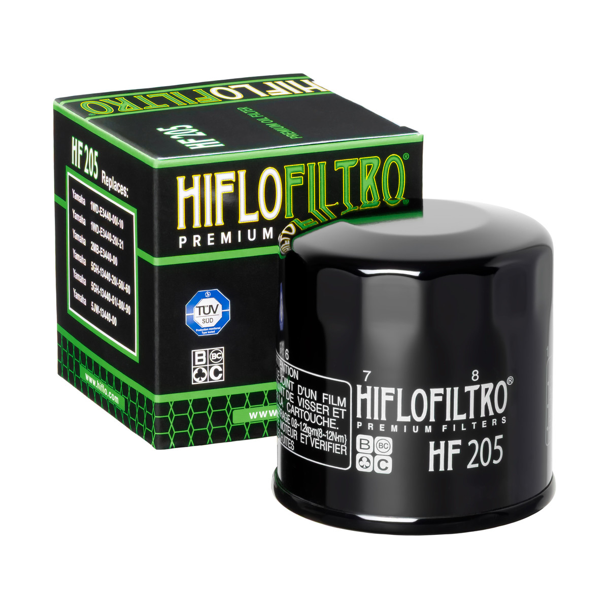 Filtro de aceite Yamaha HF205