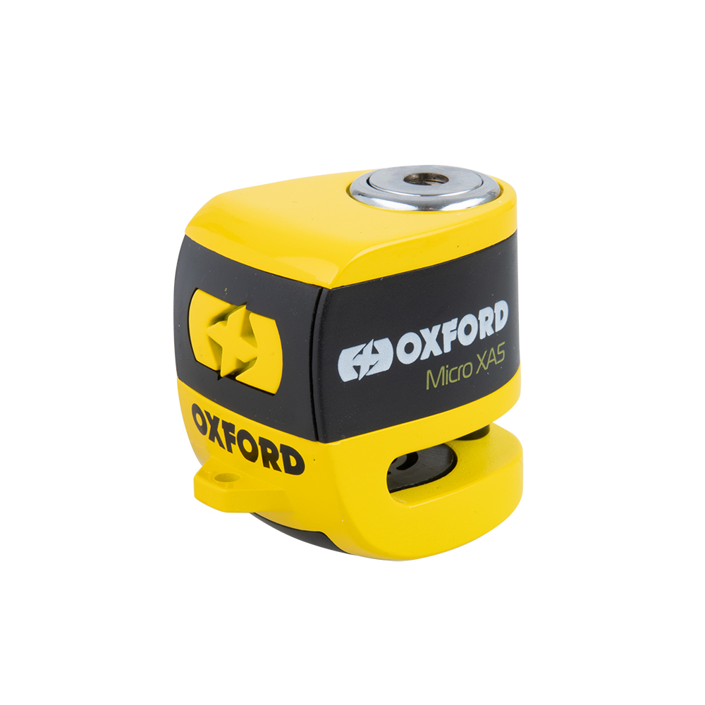 Candado de disco Oxford Micro X45 con alarma