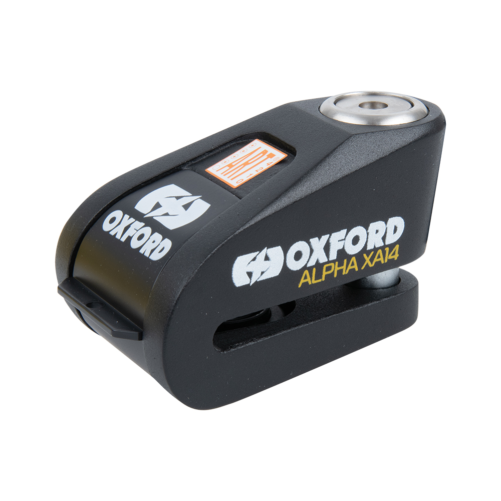 Alpha XA14 Alarm Disc Lock BlackBlack