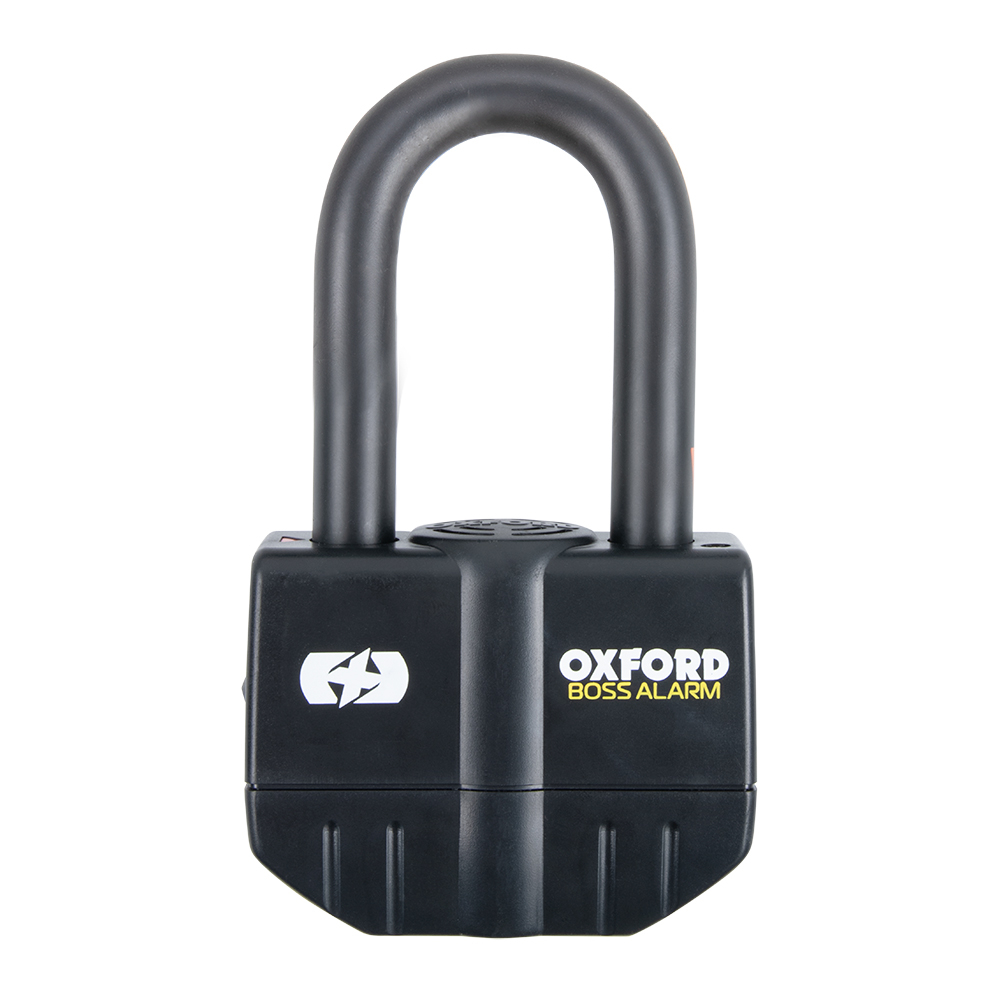 Boss Alarm 16mm Padlock Black