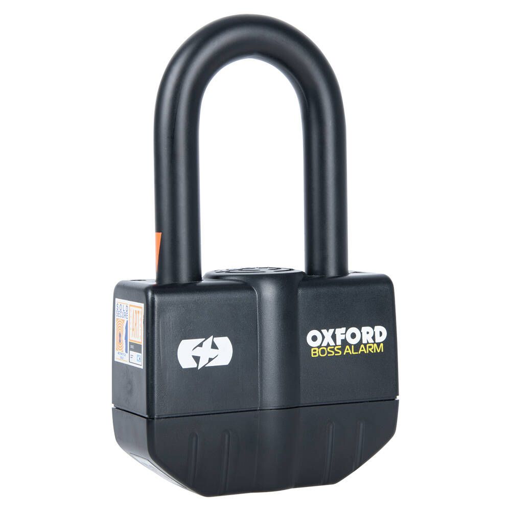Boss Alarm 16mm Padlock Black (Unpackaged)