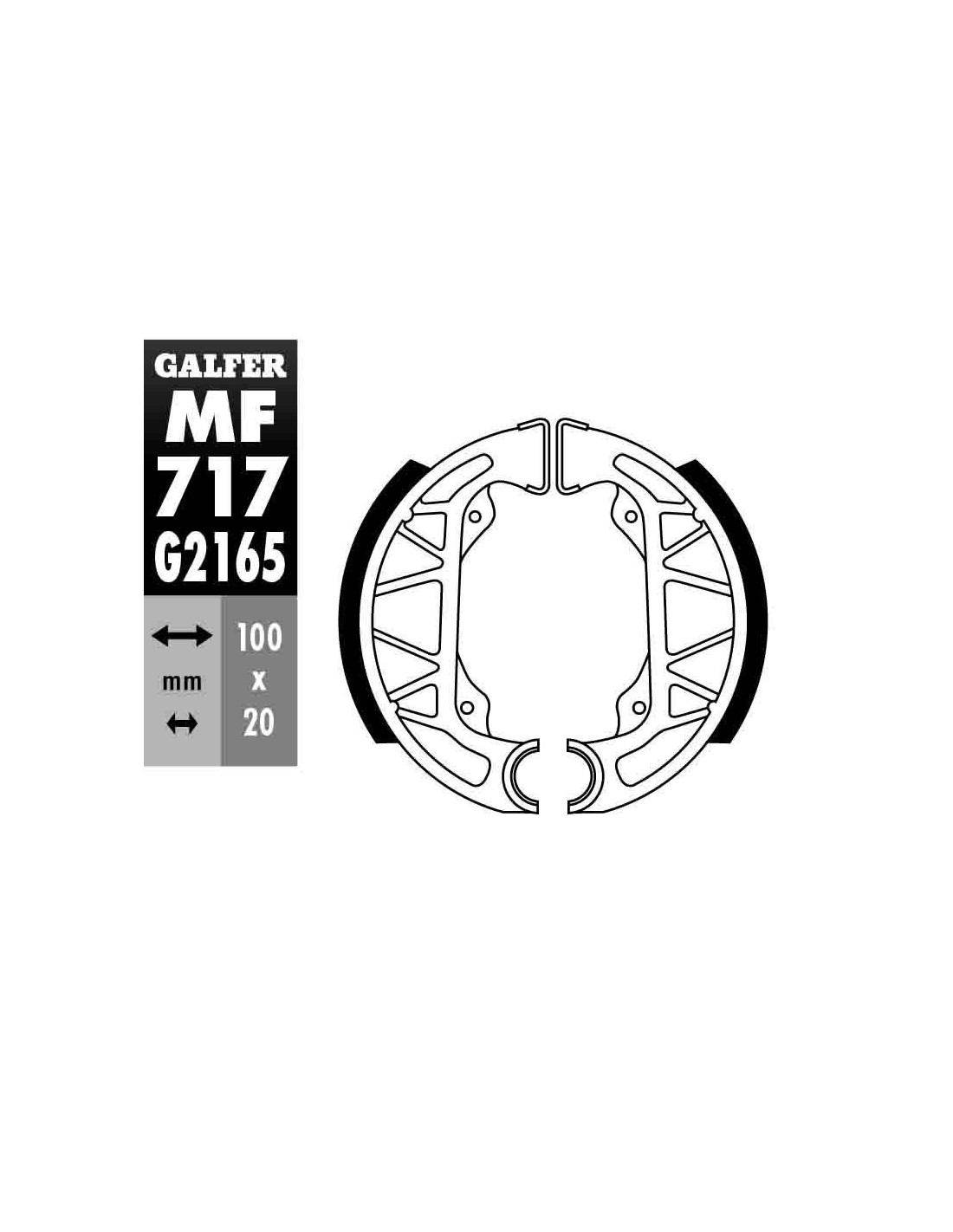 Mordaza freno GZ 717- typhoon 96