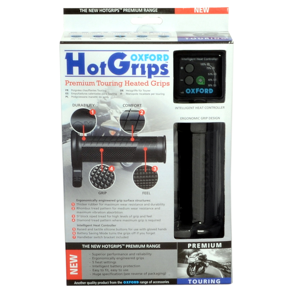 Hotgrips Premium Touring with v8 switch