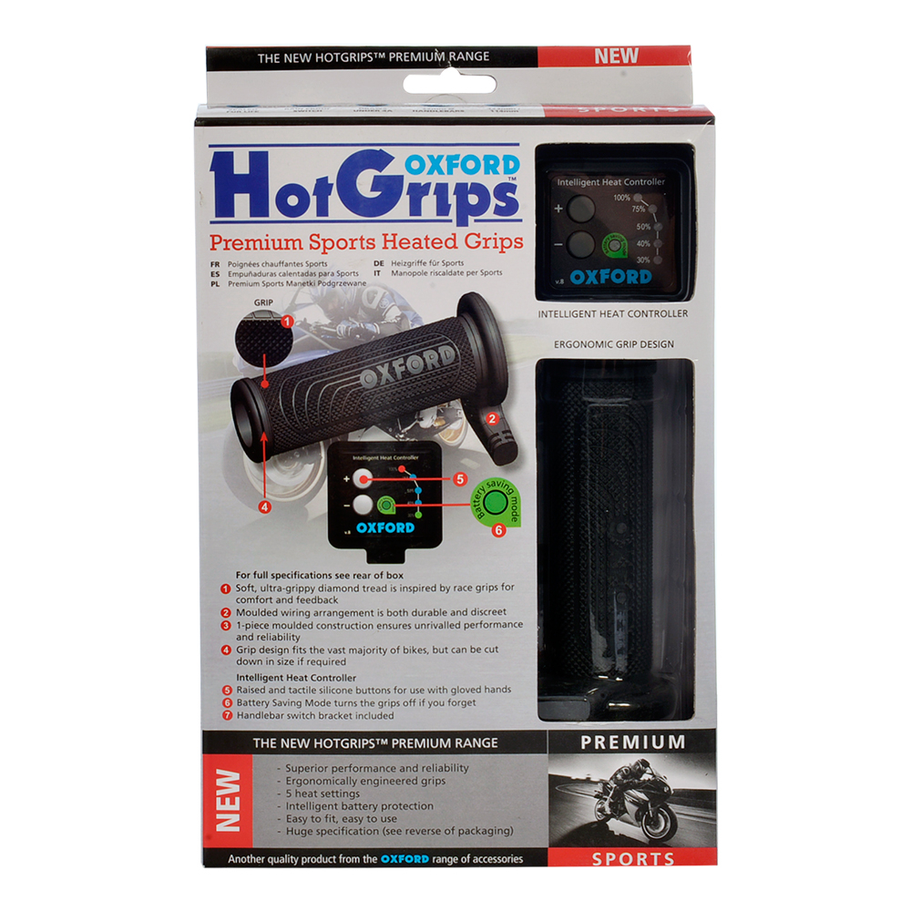 Hotgrips Premium Sports with v8 switch