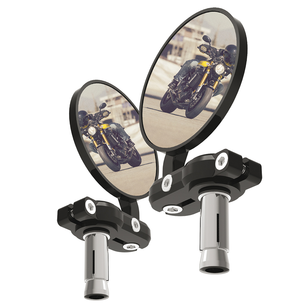 Espejos para moto Oxford color negro OX577 pareja