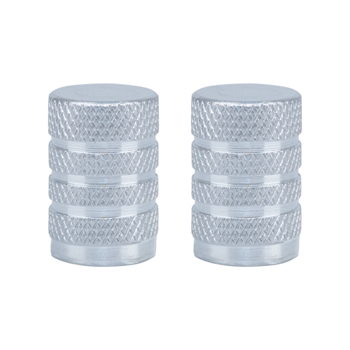 Tapones de válvula moto Oxford Gripper Silver