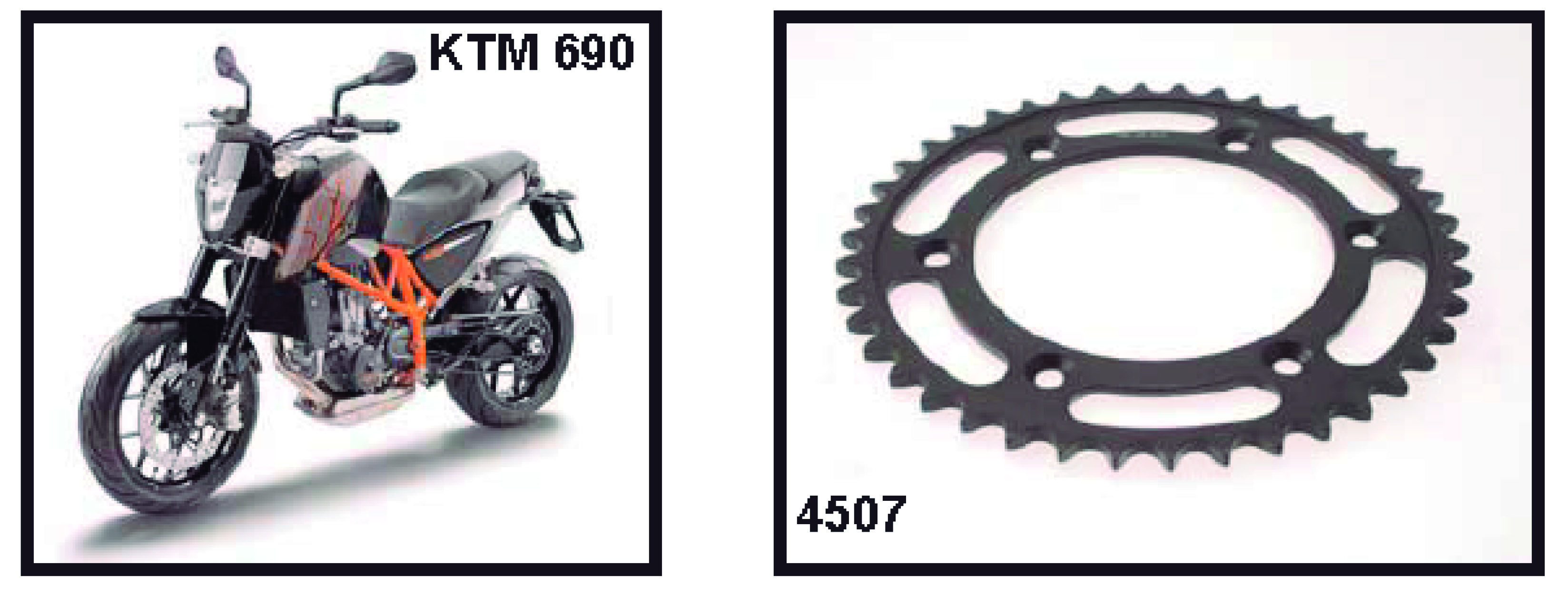 KTM 690 Supermoto 07 08 (C 520)