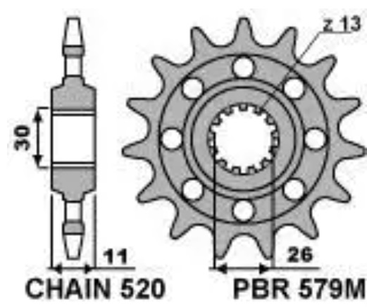 Yamaha 1000 YZF R1 (C 520) 98 03 EQ.1579.16