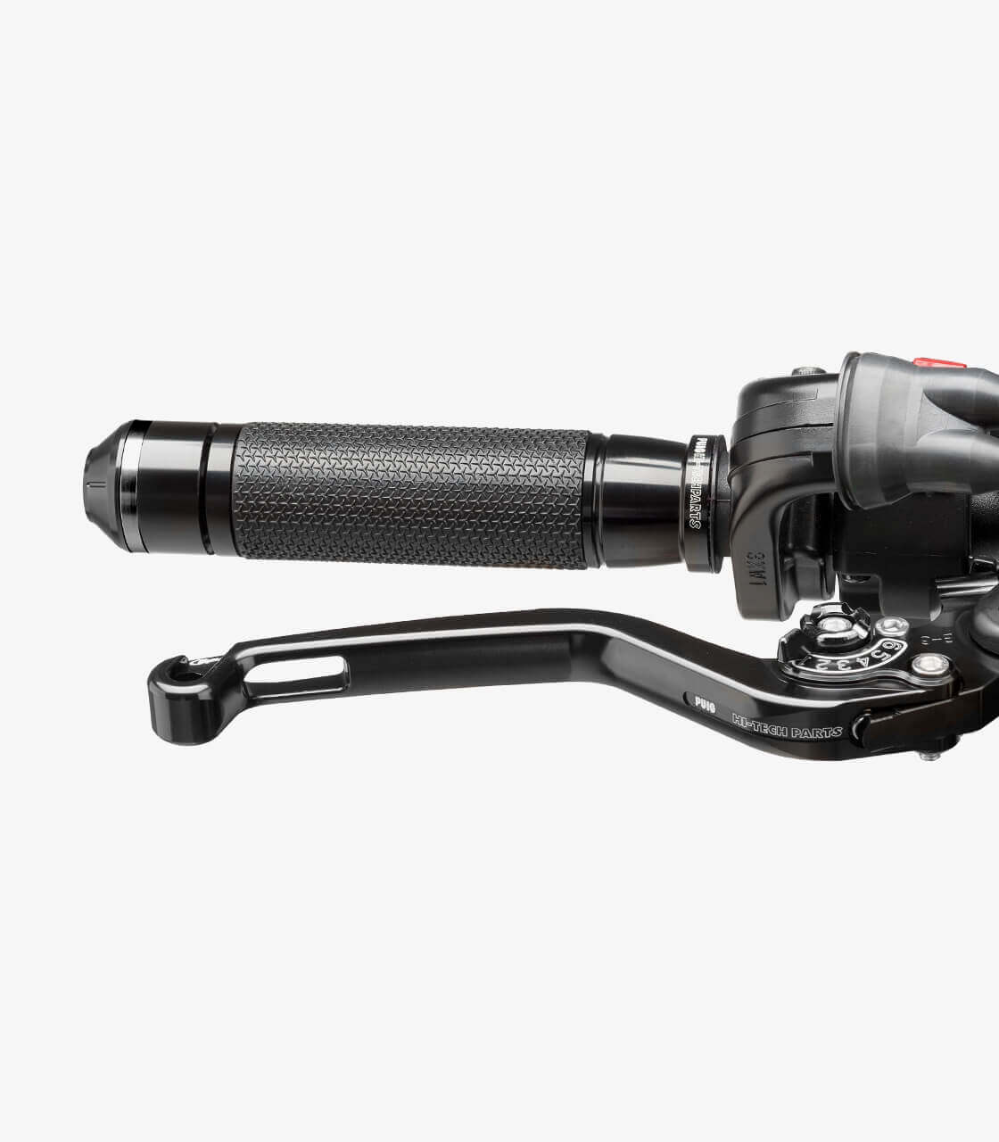 Maneta freno fija 16C negro selector negro