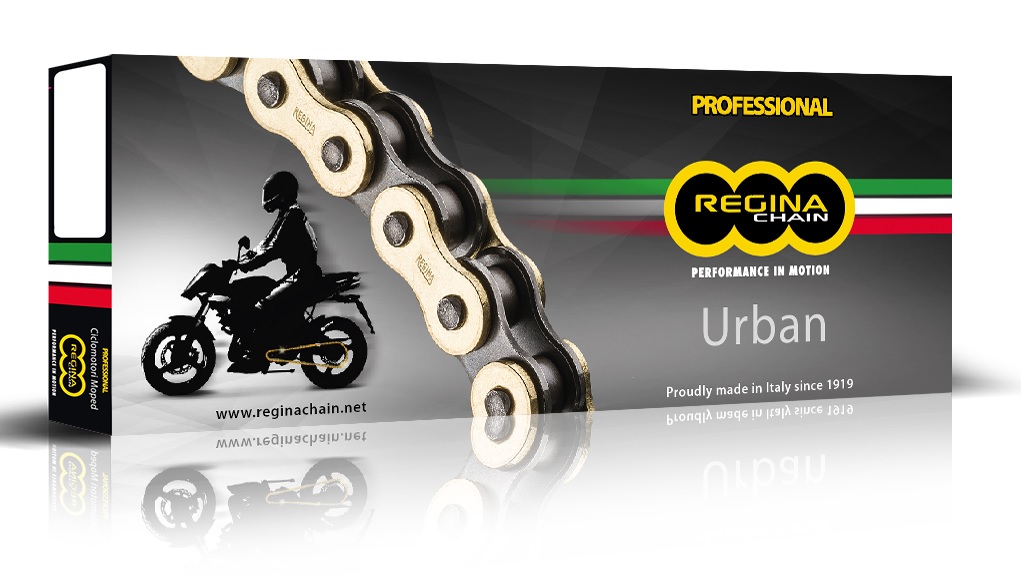 Cadena Regina 428 urbana 136 pasos 126EB-ORO 010