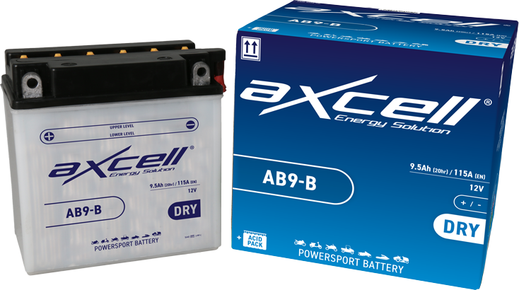 Bateria Moto - AB9-B (ccido)