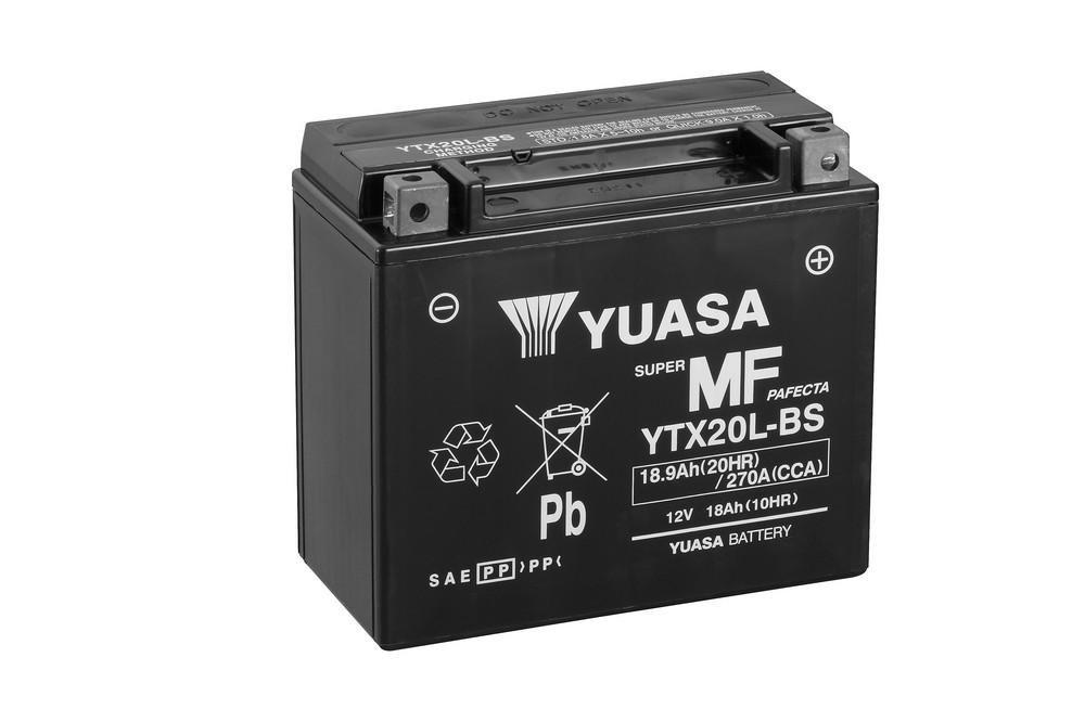 Batería para motocicleta Yuasa YTX201L-BS MF
