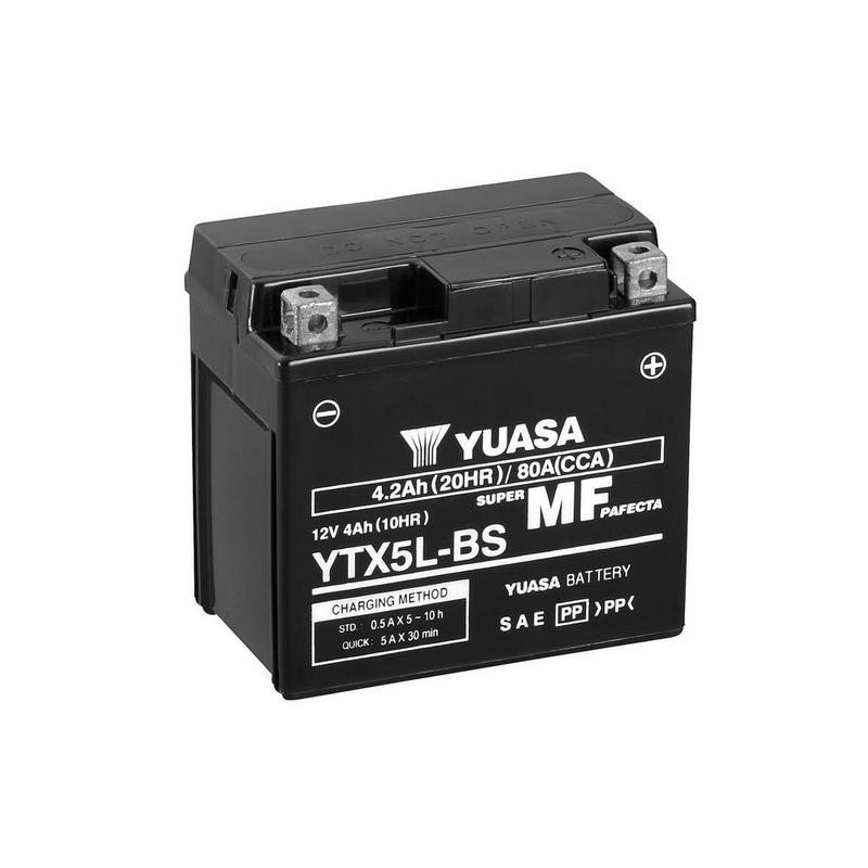 Batería para motocicleta Yuasa YTX5L-BS MF