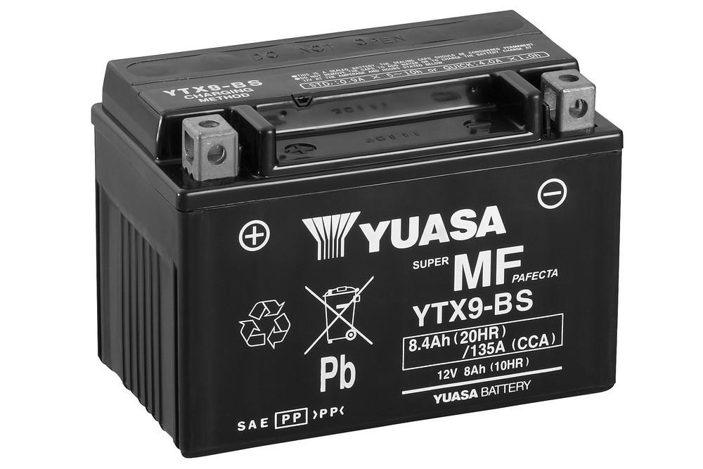Batería para motocicleta Yuasa YTX9 MF